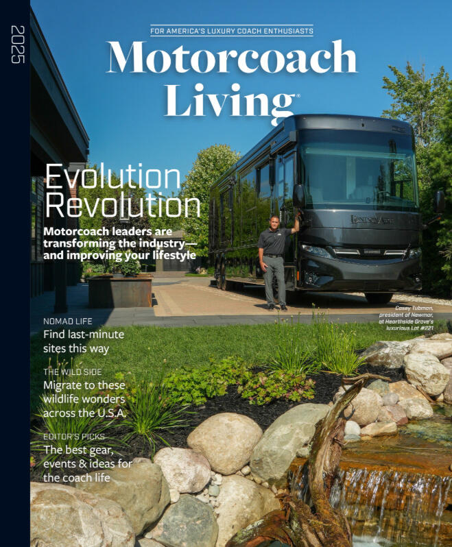 Motorcoach Living Magazine - https://www.motorcoachliving.com/